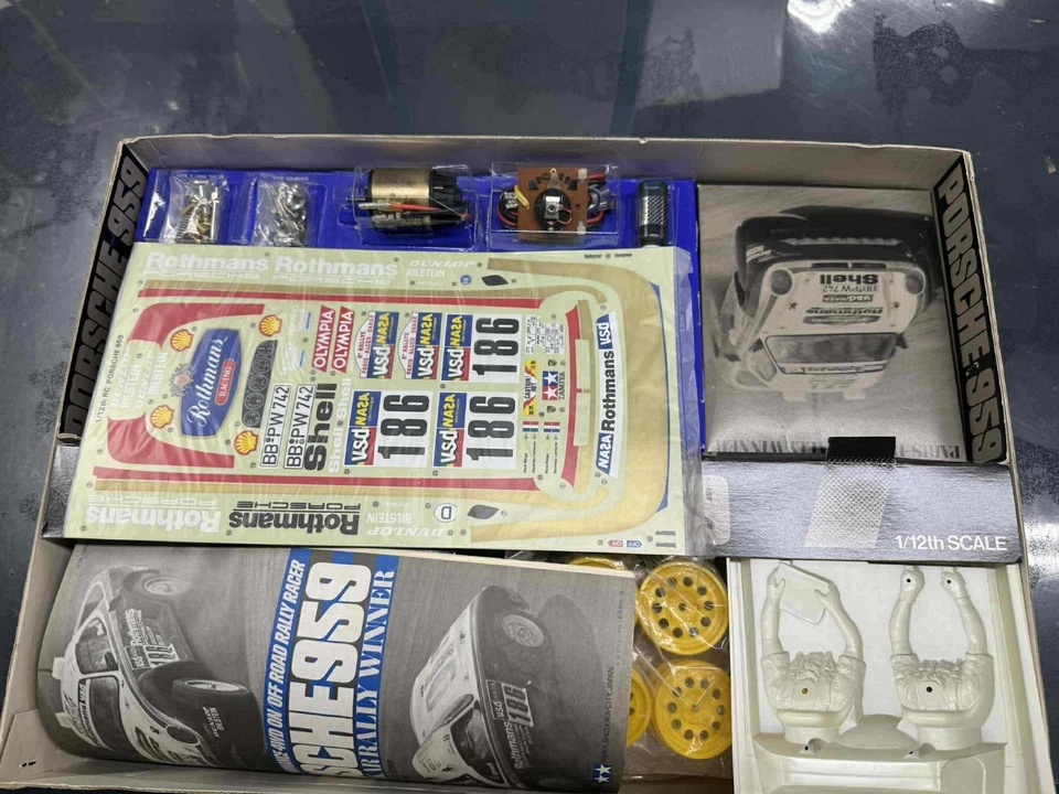 Tamiya Porsche 959 1/12 RC New in Box - Immagine 2 di 4