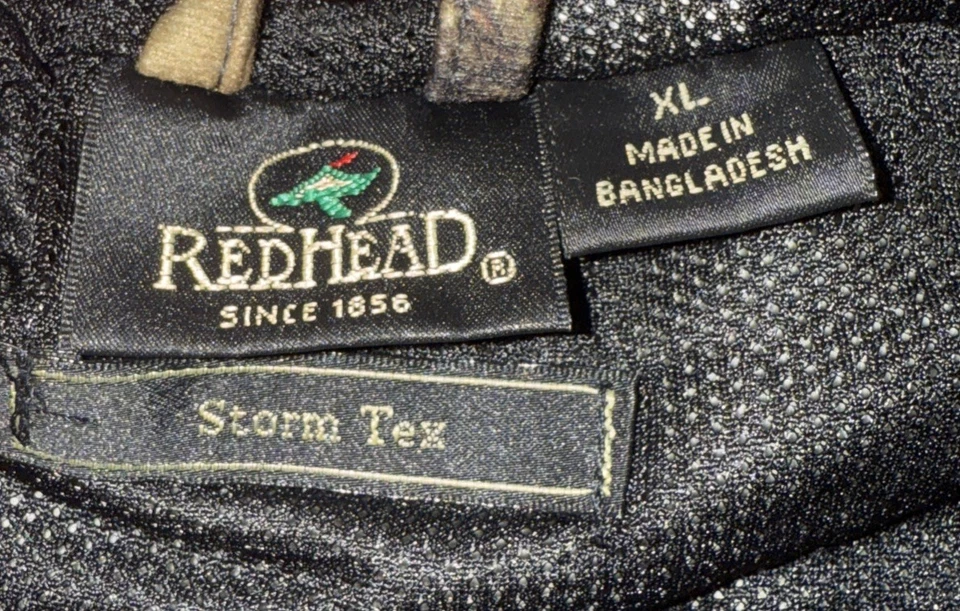 Red Head Jacket Pants Set Camouflage Bone Dry System Hunting Suit - Image 3 of 4