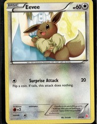 Eevee 21/30 XY Trainer Kit: Sylveon & Noivern Common