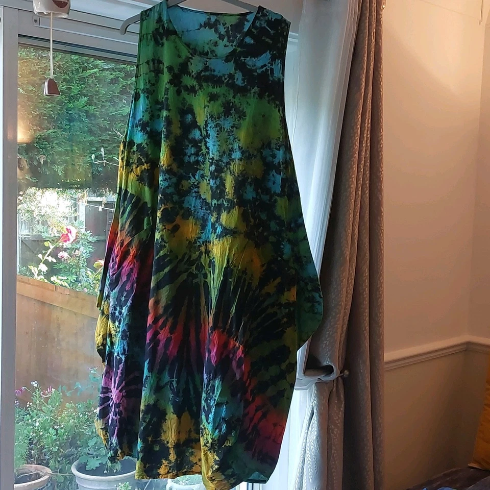 Bundle Of 3 Bohemian And Tie Dye Dresses - Image 4 of 4