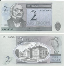 Estonia / Estland [21] - 2 Krooni 2006 UNC - Pick 85a