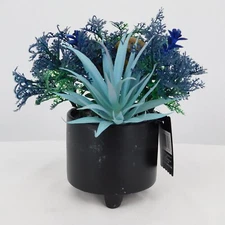 Ashland Premade Mushroom And Eucalyptus Artificial Plant Halloween Decoration