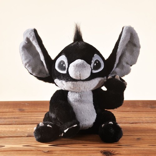 Peluche pupazzo punto nero scuro Lilo &Stitch giocattolo collezione punto gotico regalo 25 cm - Foto 1 di 6