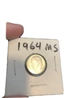 1964 MS silver roosevelt dime
