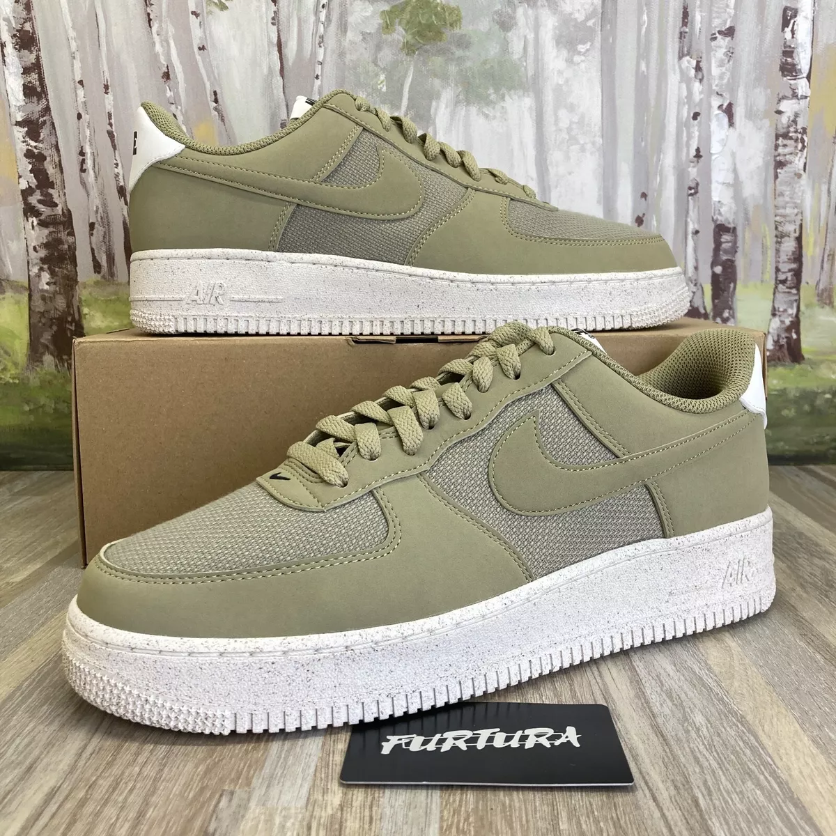 Nike Air Force 1 Low '07 LV8 Olive Green FJ1954-200 Men's Size 10  Shoes #15B