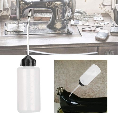 1pc Sewing Machine Oiler Screw on Cap Extended Spout oil Bottle DIY-120ml, - Picture 7 of 12