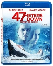 47 Meters Down (Instinct de Survie) Claire Holt Blu-Ray Brand New BILINGUAL VVS