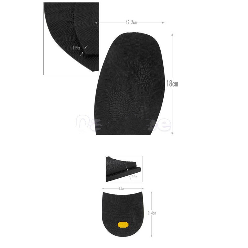 Shoe Heels Rubber Nonslip Shoes Pad Shoe Sole Repair Replacement Pads
