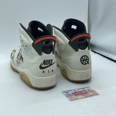 Size 11.5 - Air Jordan 6 Retro Quai 54 - Sail Gum Tan