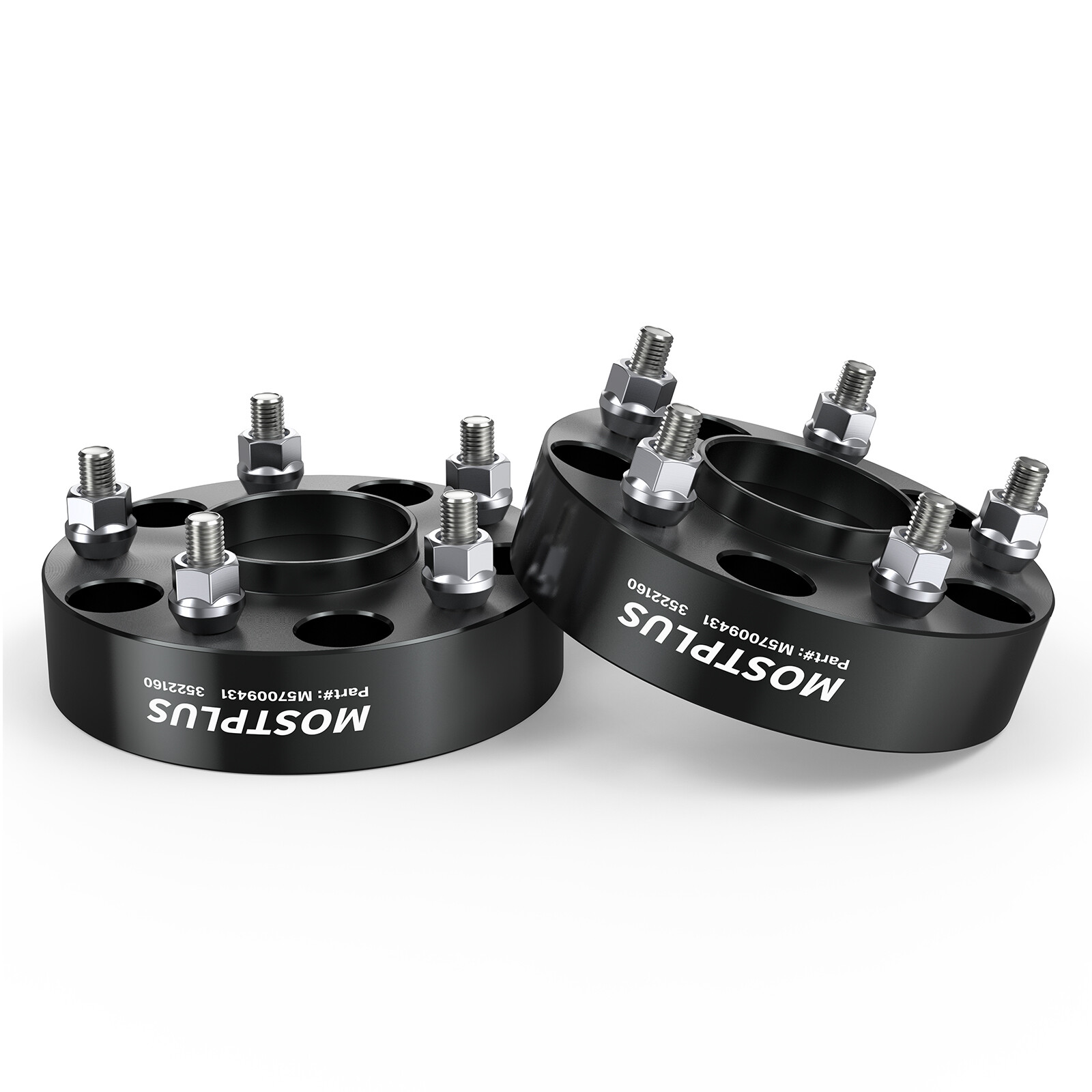 Set(4) 1.5" Hubcentric Wheel Spacer 5x5" For Jeep Wrangler JK Grand Cherokee WJ