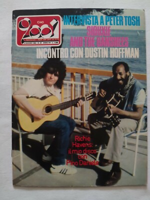 CIAO 2001 N. 22 - 1983 PETER TOSH DUSTIN HOFFMAN RICHIE HAVENS PINO DANIELE