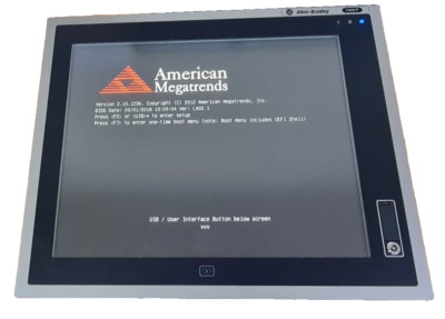 Allen Bradley 6181P-19A2MWX1DC /F Integrated Display Industrial Computer 1900P