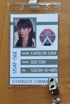 Stargate Movie - SG-1 - Atlantis Crew - Clip-on ID Photo Pass Badge Set Prop - Picture 25 of 34