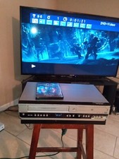 Magnavox MWR20V6 DVD Recorder VCR VHS Recorder Combo LOT OF 2 Parts Or Repair