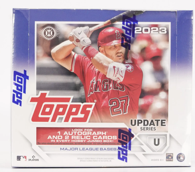 2023 Topps Update Series Baseball Hobby Jumbo Box 10 Packs Per Box 