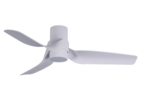 Energiespar Deckenventilator Flach Nautica Weiß Dc Decken LüFter Fernbedienung-image