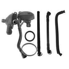 URO Engine Crankcase Vent Hose & Gasket Kit For BMW E46 M54 GAS 3 5 Series