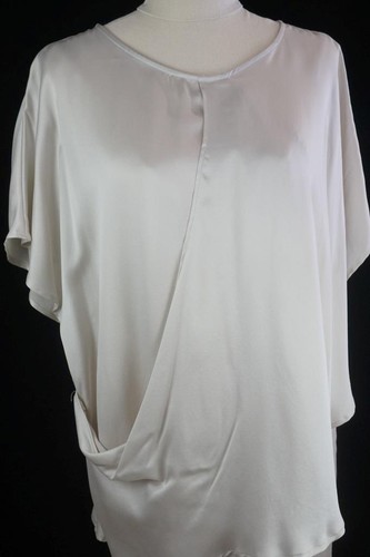 Morrison Cap Sleeve Crossover Silk Blouse & Pants Size 1-2 AUS 8-10 TV111 - Picture 2 of 9