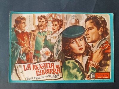 cinevita book THE QUEEN OF NAVARRA with Gino Cervi - Edital 1942 number 15
