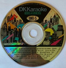 DK KARAOKE EDIT-A-VISION DISC DKG-5 MOST REQUESTED SONGS - RARE - OOP