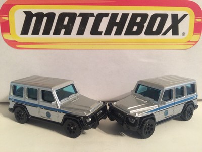 matchbox jurassic world mercedes