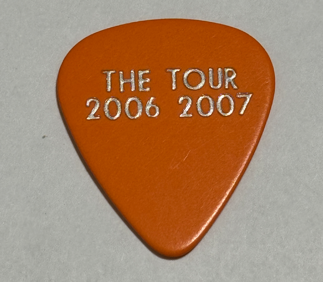 ERIC CLAPTON BAND GUITAR PICK THE TOUR 2006 2007 RARE ERIC'S