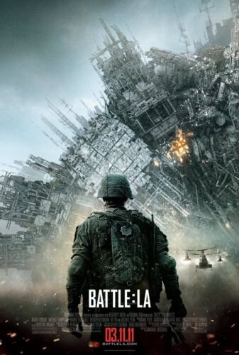 BATTLE LOS ANGELES MOVIE POSTER 1 Sided ORIGINAL FINAL 27x40 AARON ECKHART - Picture 1 of 1