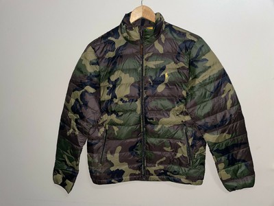 Polo Ralph Lauren Men's Camouflage Packable Quilted Down Jacket