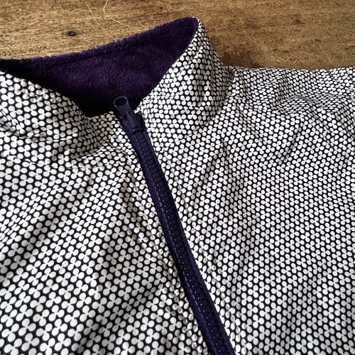 EUC Peter Millar E4 Wind Womens Reversible Golf Jacket Coat Size SMALL Purple - Picture 6 of 8