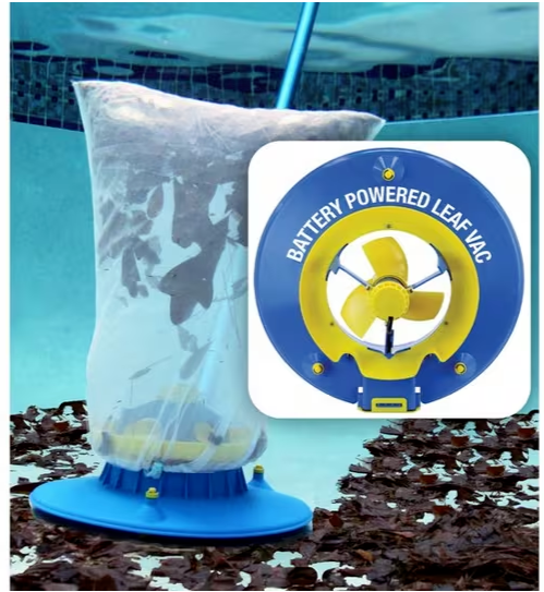 Water Tech - Pool Blaster LVAC100 Leaf Vac Battery Powered Pool Cleaner