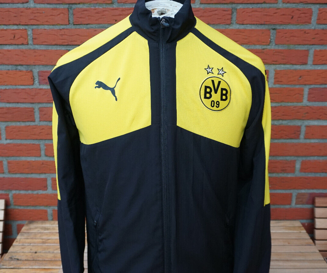 BVB Borussia Dortmund Puma 2016/17 Sport Fußball Jacke Windbreaker