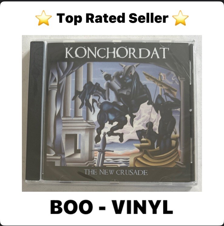 Konchordat ~ The New Crusade Cd Album Prog Rock New Sealed