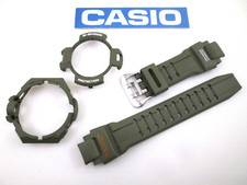 Genuine Casio G-Shock GravityMaster GA-1100KH-3A watch band bezel set green