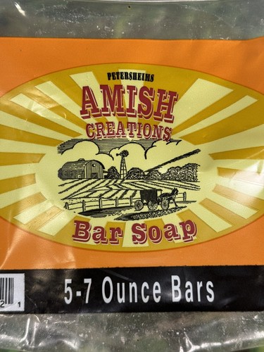 5 AMISH CREATIONS BAR SOAP EACH 7 oz BARS BRAND NEW - Picture 2 of 2