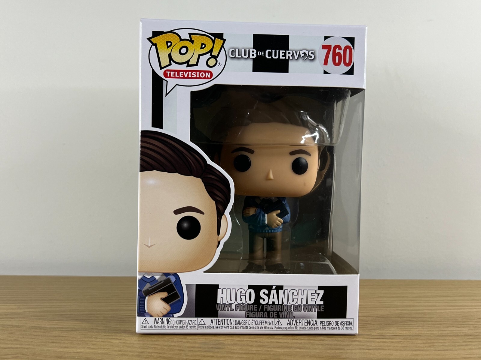 Funko Pop Vinilo - Televisión - Club De Cuervos - Hugo Sánchez - #760