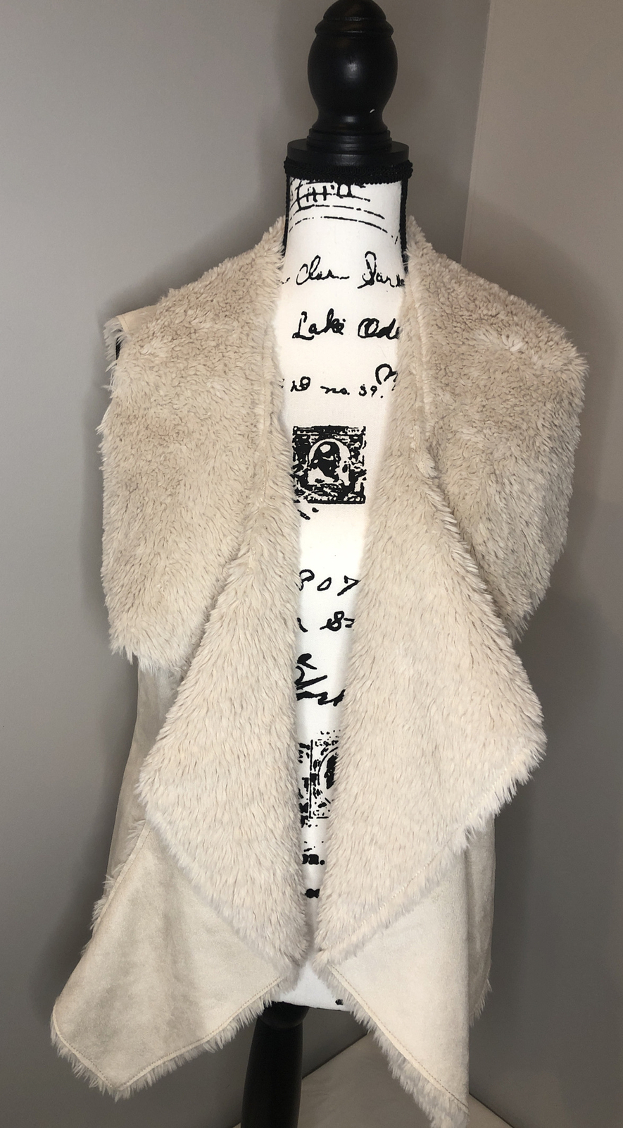 KNOX ROSE Faux Suede Faux Fur Lined 