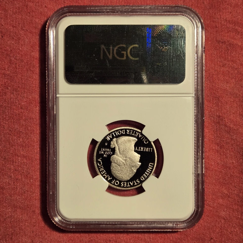 USA 2010-S Quarter 25c Coin: Grand Canyon National Park Clad - NGC PF70 - Image 3 of 4