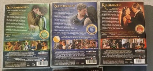 Die Edelstein Trilogie 3 DVD Smaragdgrün / Saphirblau /Rubinrot - Bild 2 von 5