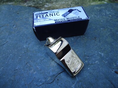 Titanic Ships Mates Pfeife mit Echtheitszertifikat von ACME Maritime