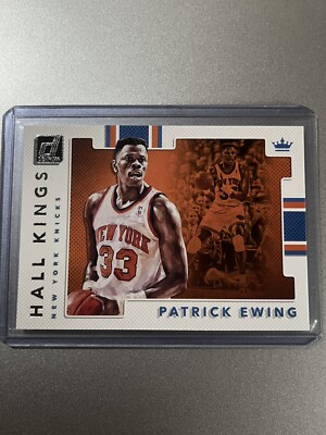 Patrick Ewing New York Knicks Panini Donruss NBA 17-18 HALL KINGS 