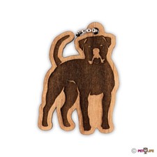 American Bulldog Keychain key chain keys charm bully