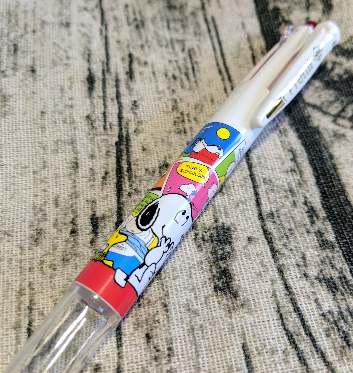 すぬ SNOOPY PEANUTS SPECIAL EDITION Prefill Pen Zebra Japan Pink