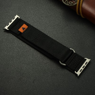 Nylon Sport Watch Band Starp For Apple Watch Series 10 9 46mm 45mm Ultra 2 49mm