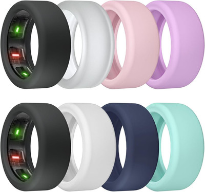 Ring Cover for Oura Ring Gen 4/Oura Ring Gen3, Anti-Scratch Elastic Silicone Our