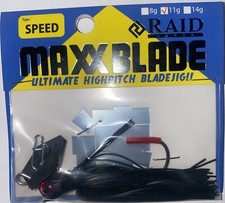 Raid Japan Bladed Jig Maxx Blade Type-Speed 11g 02 Shikkoku  Chatterbait