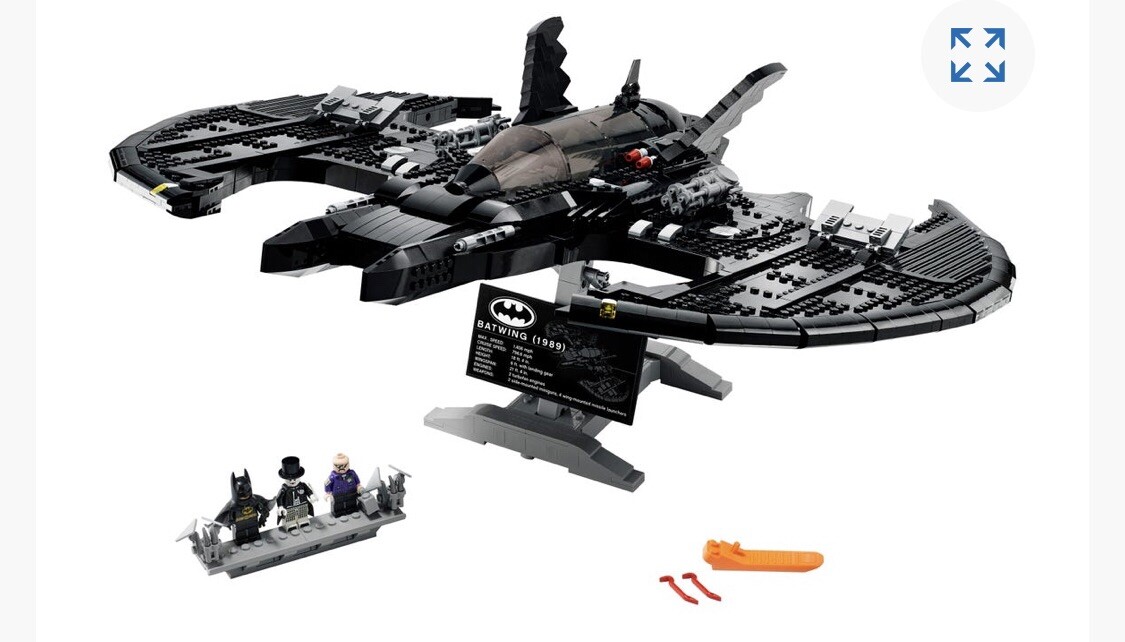 *^^* LEGO 76161 Batman 1989 Batwing - Sealed - Retired - Next business