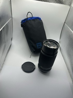 Soligor 80-200mm f/4.5 Telephoto Zoom Lens for Canon FD Mount SLR Film Camera