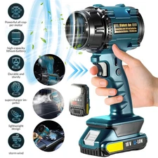 Cordless Dry Blower Mini Jet Air Blower Super Fan Turbo Battery Power Portable