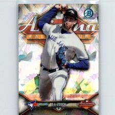 2018 Bowman Chrome - Afl Fall Stars T.J. Zeuch #AFL-TZ - Toronto Blue Jays