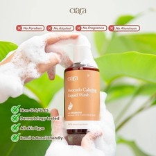 Ciara Avocado Calming Liquid Wash Non SLS body wash Anti Scars 300ml